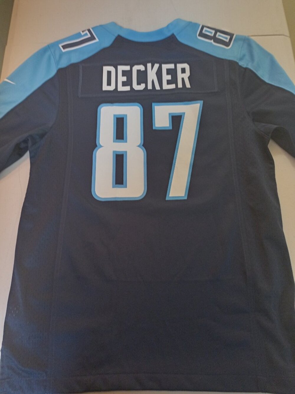 Rare Nike On Field Eric Decker Tennessee Titans NFL Football Jersey Adult Small - Picture 7 of 7